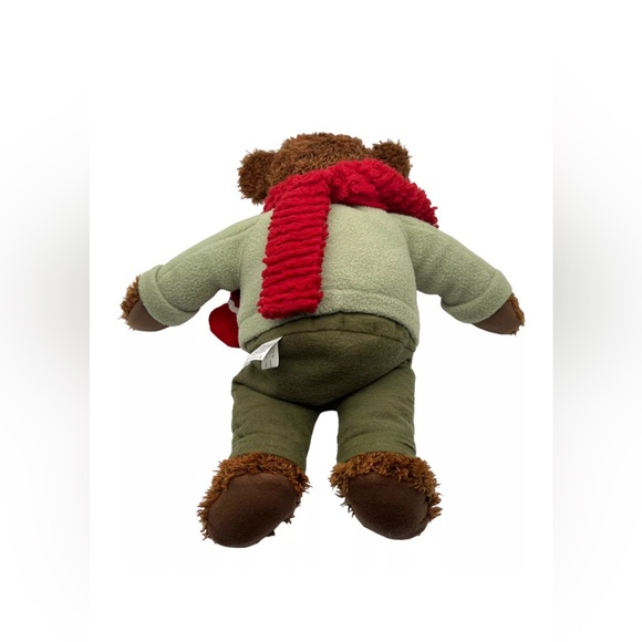 Hallmark teddy bear mittens blush bear 12’’ inch Christmas holiday .pre owned - Picture 12 of 16